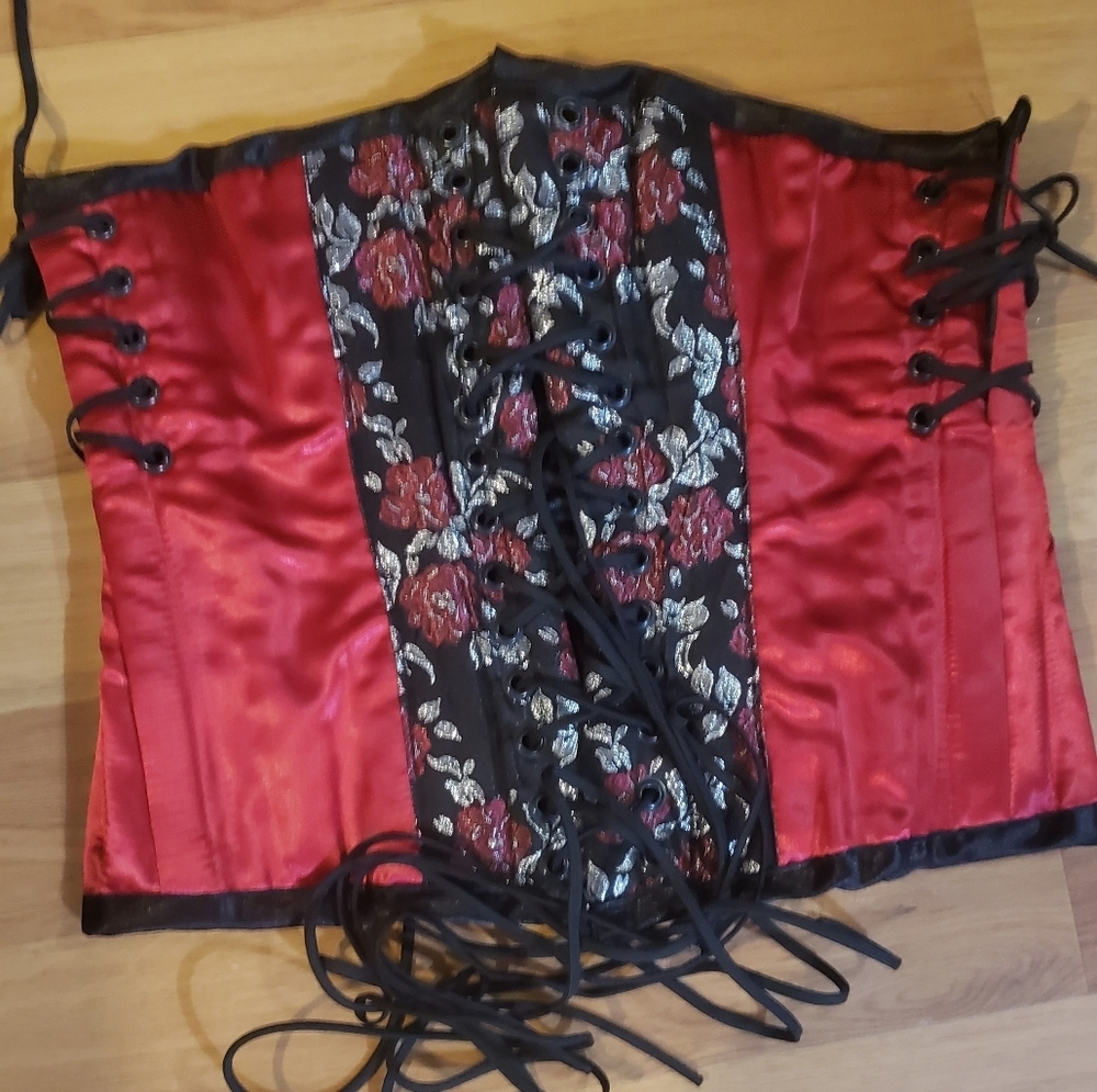 Genuine boning corset